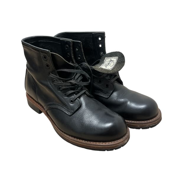 호킨스 블랙 레더 워크 부츠 265