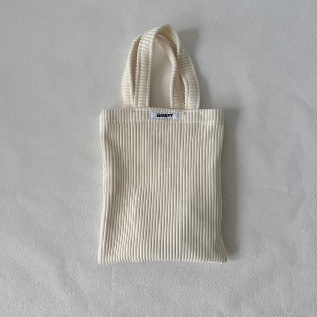 Pre owned 미니 토트백(파우치 포함)