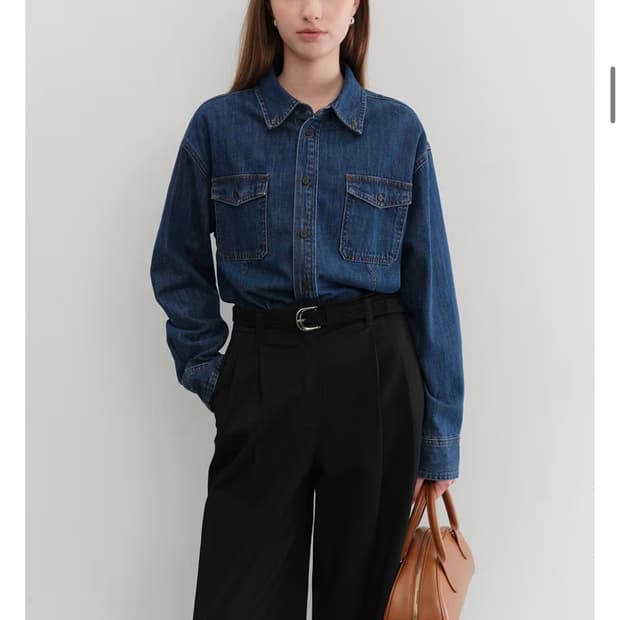 DUNST 던스트 클래식 데님 셔츠