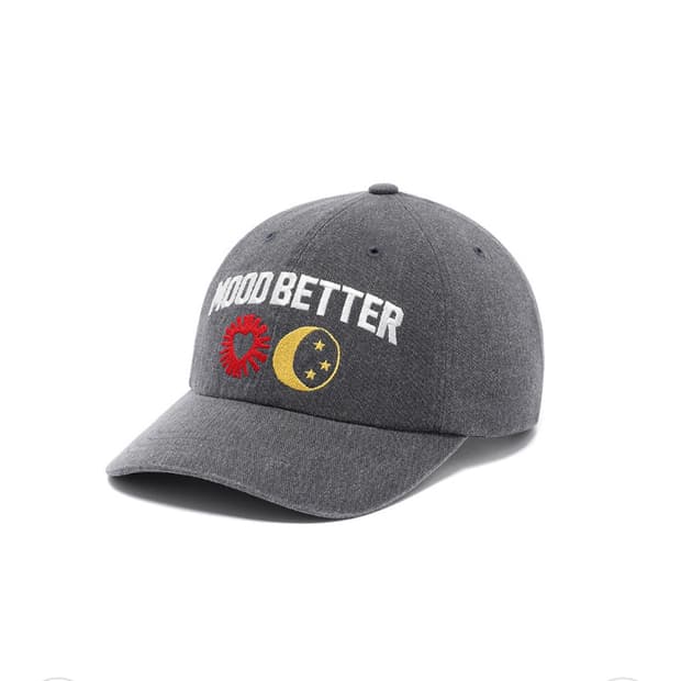 무드베러 심볼 볼캡 차콜