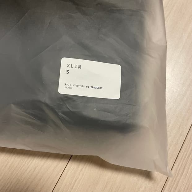 Xlim ep6 01 팬츠 S 새상품