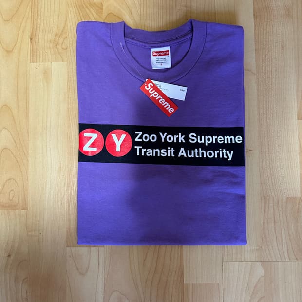 [S] SUPREME X ZOOYORK 퍼플