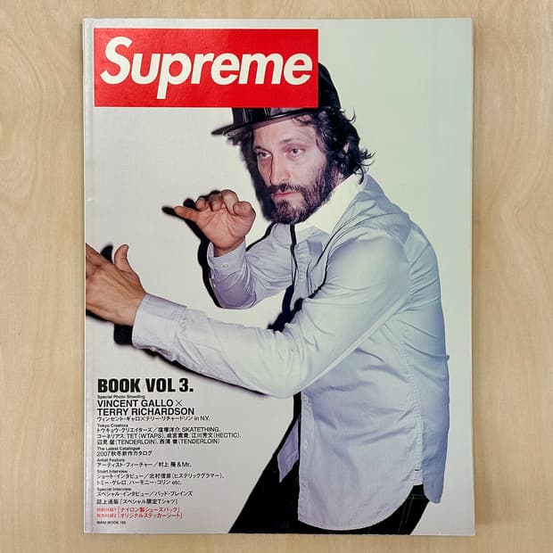 Supreme Book Vol.3 빈센트 갈로 (2008) 슈프림 