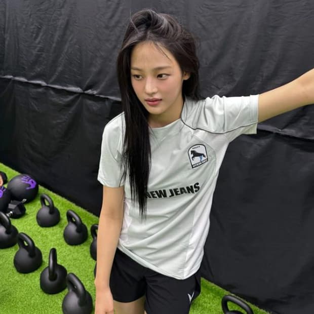 (4size) 혜인서 풋볼 져지 (뉴진스 착용)