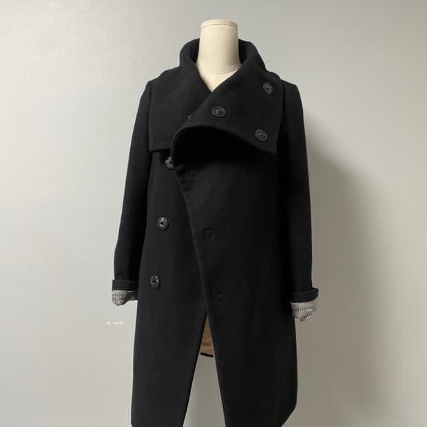 The viridi anne 하이넥 울코트