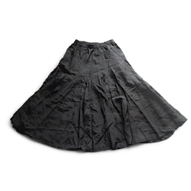 꼼데가르송 플레어 롱스커트