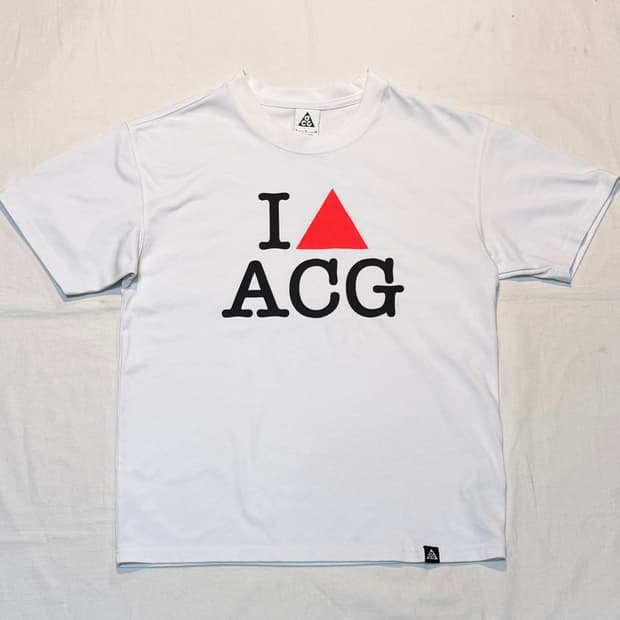 ACG I love ACG 티셔츠 화이트