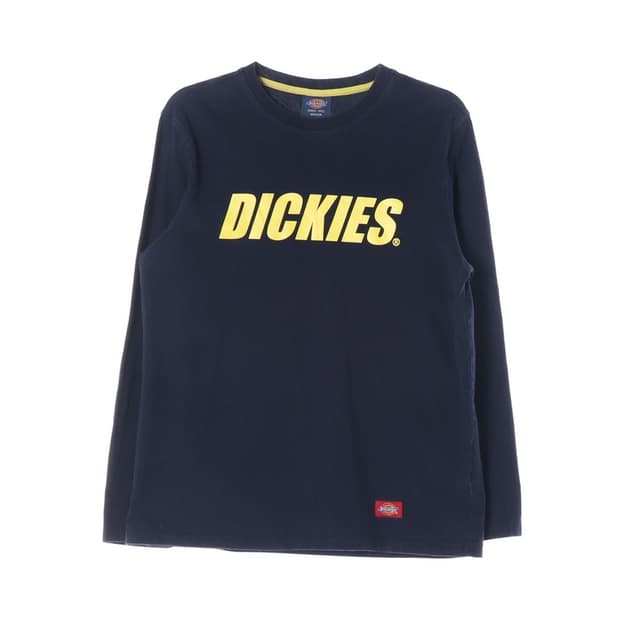 디키즈 빅로고 스펠아웃 네이비 긴팔 티셔츠 M