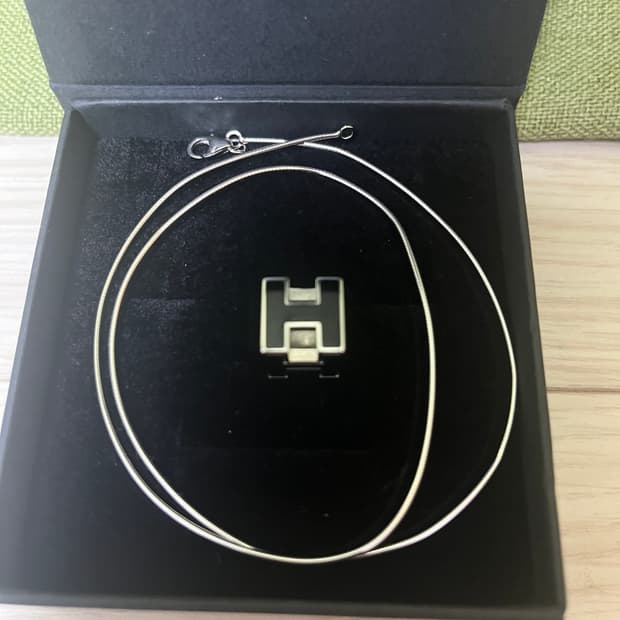 에르메스 블랙 은장