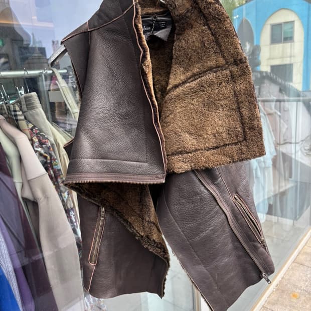 Muubaa Sheepskin Fur Vest