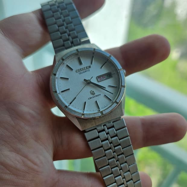 1978s 시티즌 크리스토론 초희귀 베젤 빈티지 시계