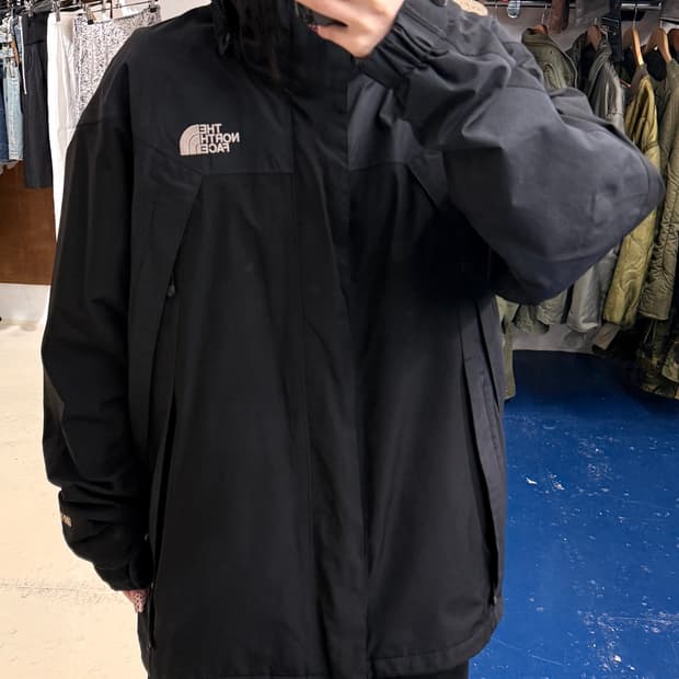 TnF 노스페이스 고어텍스 블랙 바람막이