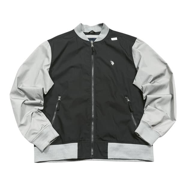 ✨ (바배) US 폴로 블루종 배색 자켓 