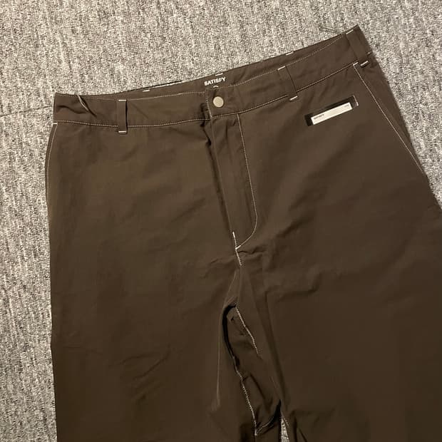 새티스파이 피스쉘 테크니컬 클라임 팬츠 브라운 [2]