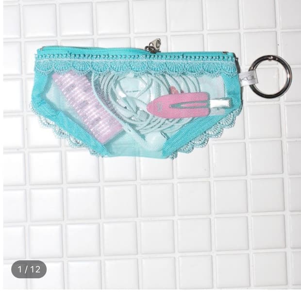 큘 치키 파우치 민트