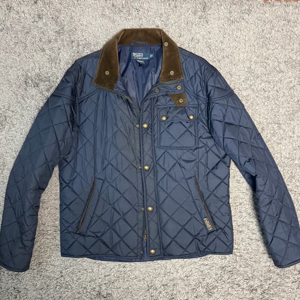 폴로 퀼팅자켓 L