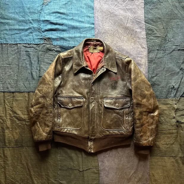 50s Sears Hercules horsehide jacket 40