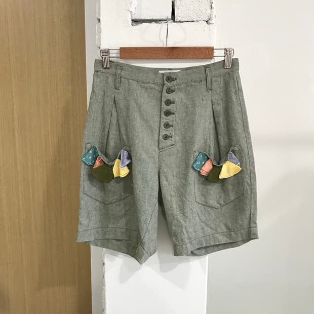Ne-net button pants