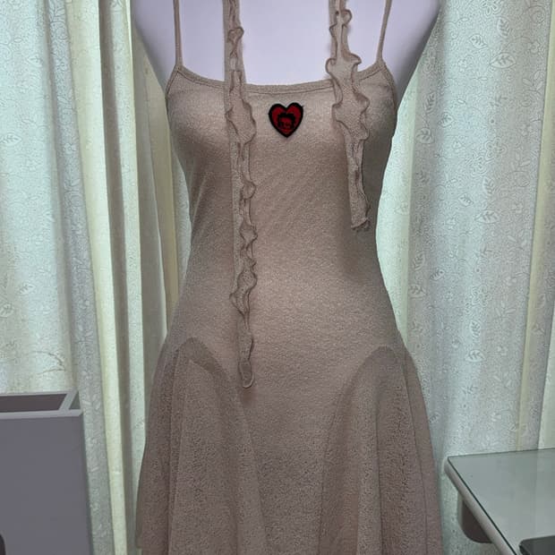 Betty boop tie flare mini dress