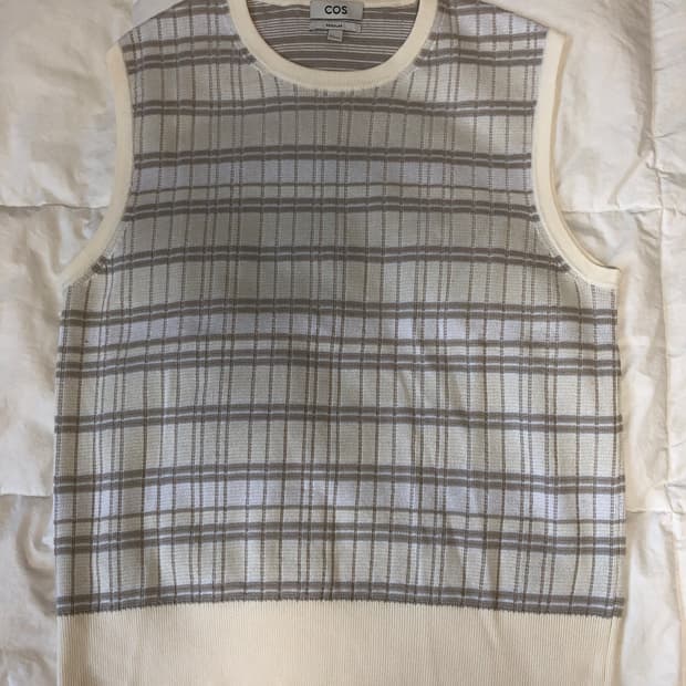 COS 코스 코튼니트 베스트