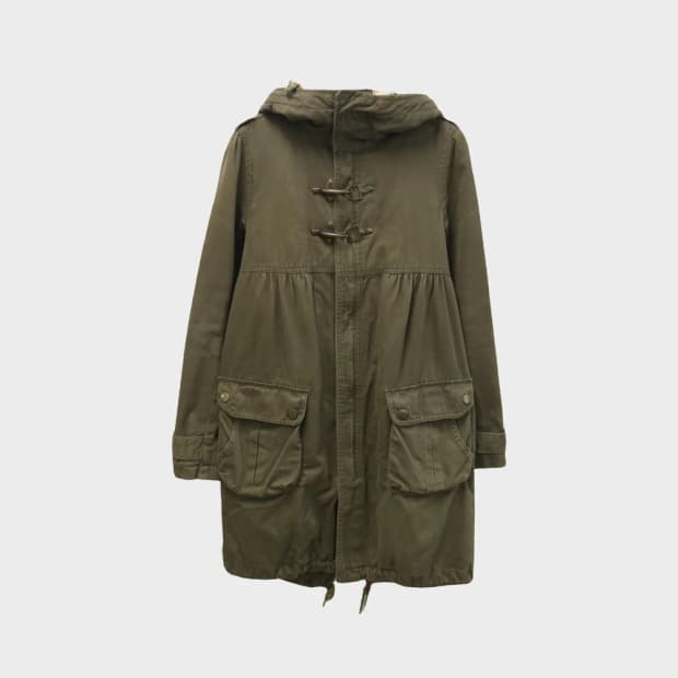 PAGEBOY  하이넥 셔링 야상 점퍼 63180