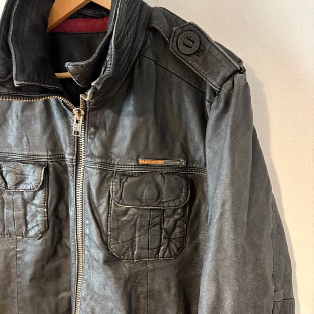 SuperDry Leather Jacket