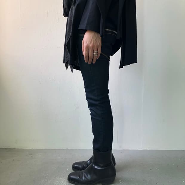 디젤 백지퍼 스키니 진