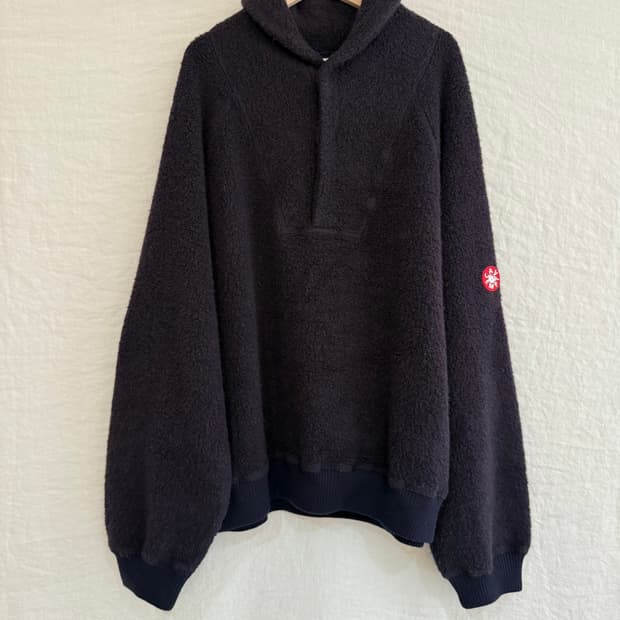 Cavempt - half fleece top (navy)