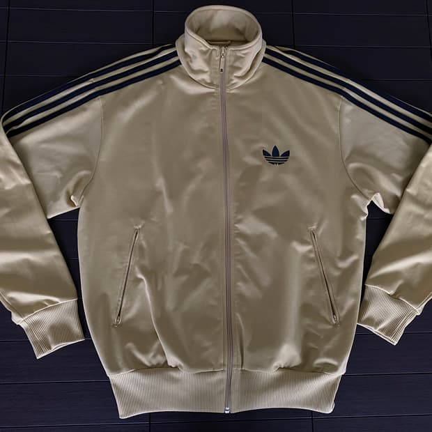 (L) 아디다스 파이어버드 져지 트랙탑 머스타드