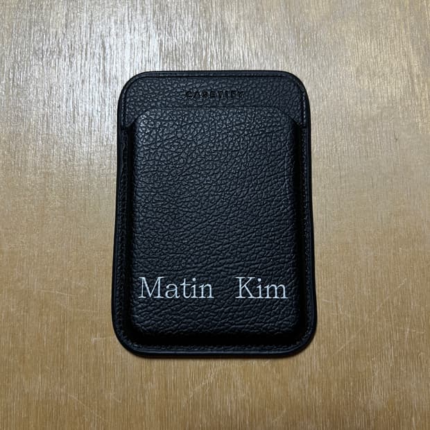 케이스티파이 마뗑킴 맥세이프 카드지갑