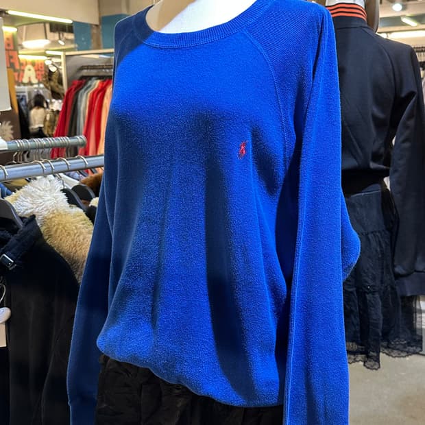 POLO 폴로 코발트블루 니트