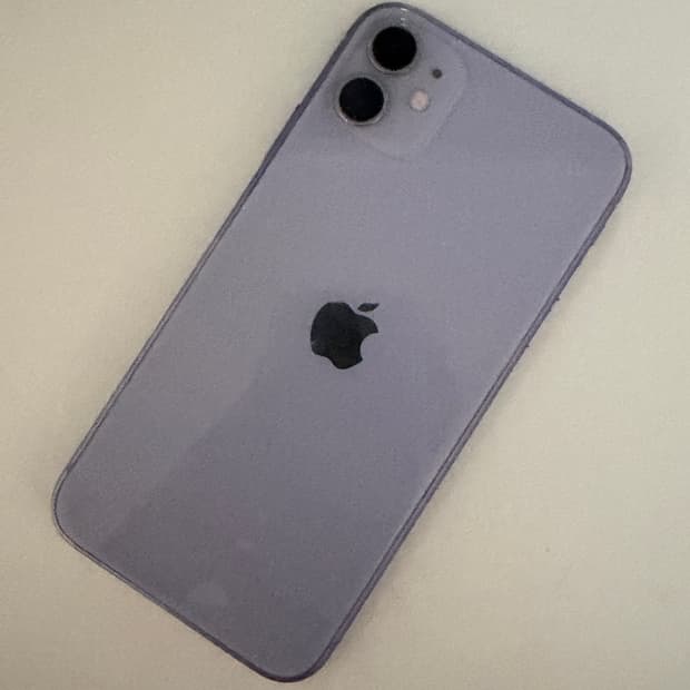 아이폰 11 퍼플 64기가