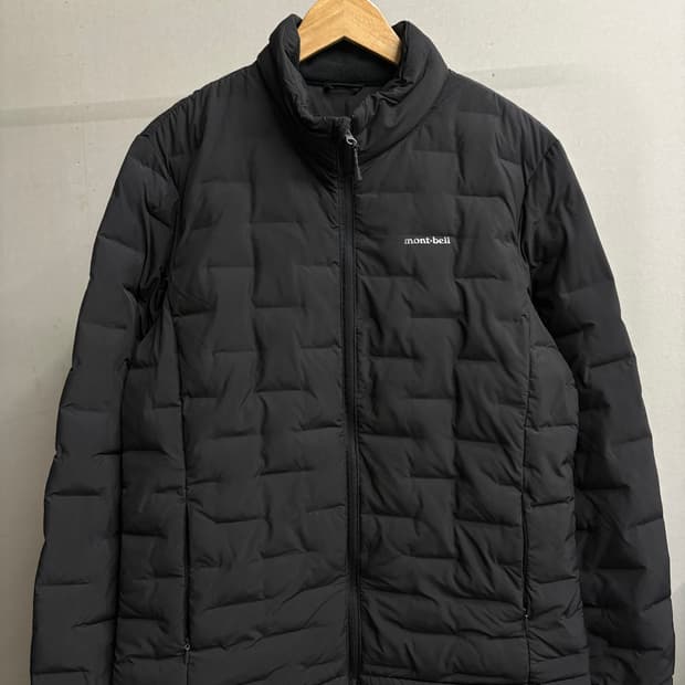 몽벨 경량 블랙패딩