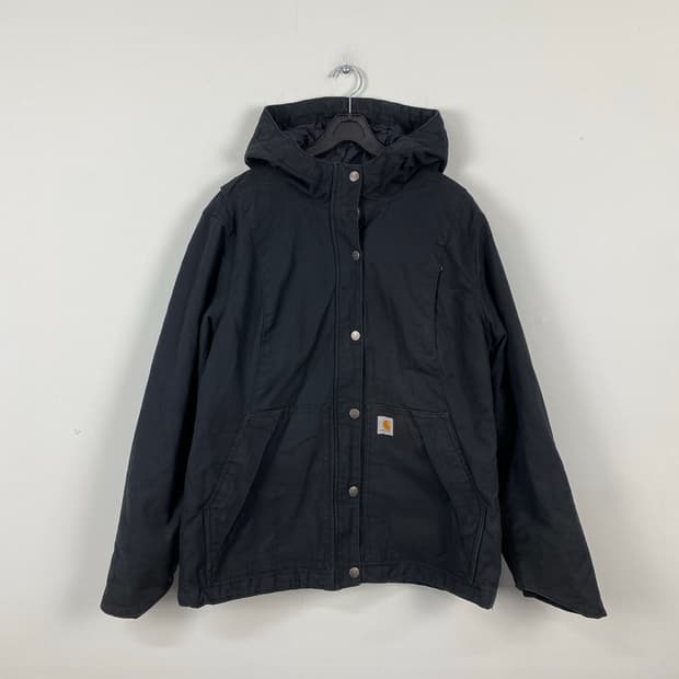 하자o) 칼하트 풀스윙 캔버스 후디드 워크자켓 M 