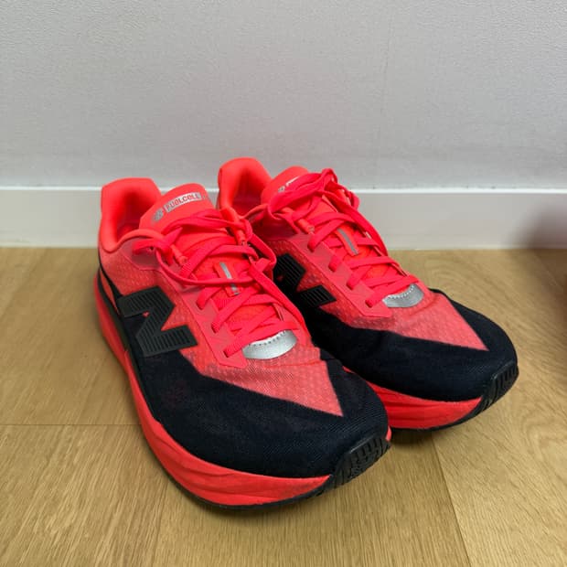 뉴발란스 퓨어셀 레벨v5 얼전트 레드 275 2E