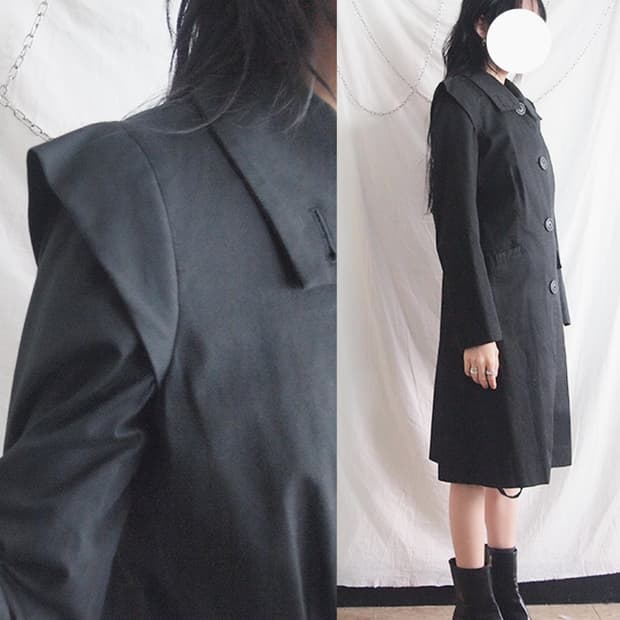 비비안웨스트우드 앵글로매니아 SS14 하이넥 오피서 코트