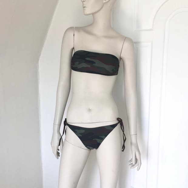Camouflage Two-Piece Swimsuit bikini