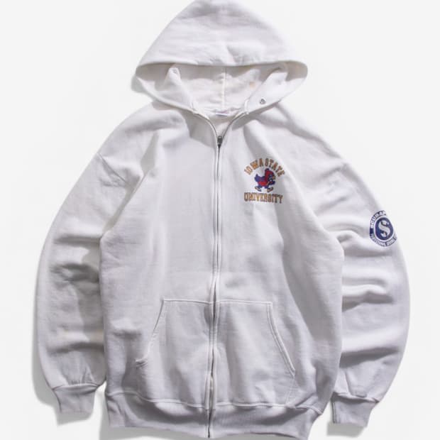 90s Jerzees college hoodie