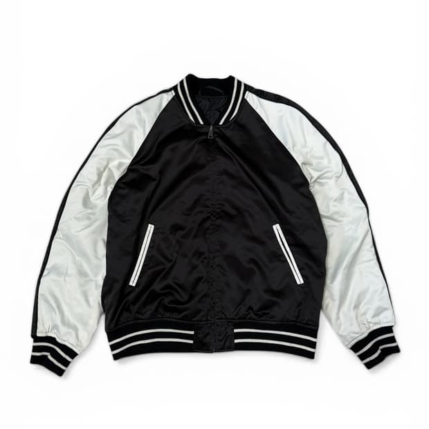 Vintage Plain Stadium Jacket