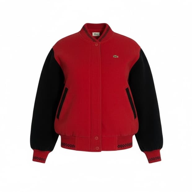 라코스테 바시티 스타디움 점퍼 M