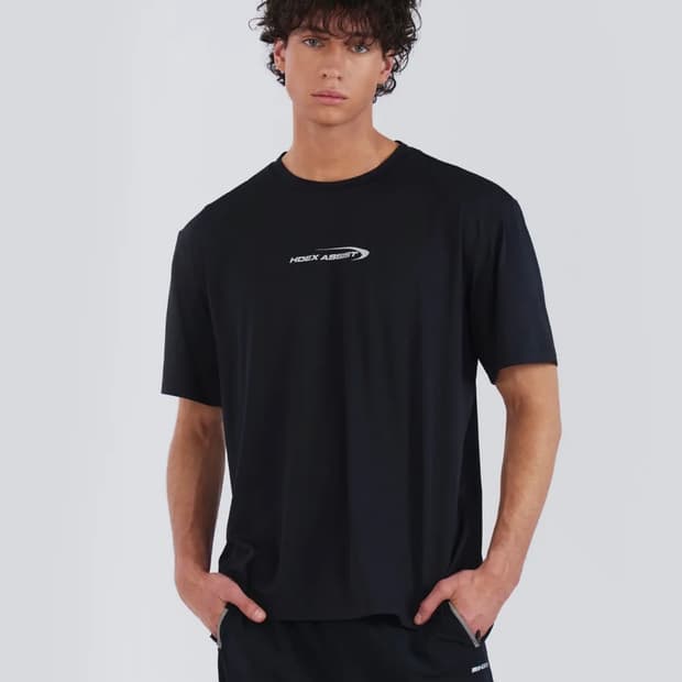 [M] 에이치덱스 어시스트 코어 숏 슬리브 반팔티