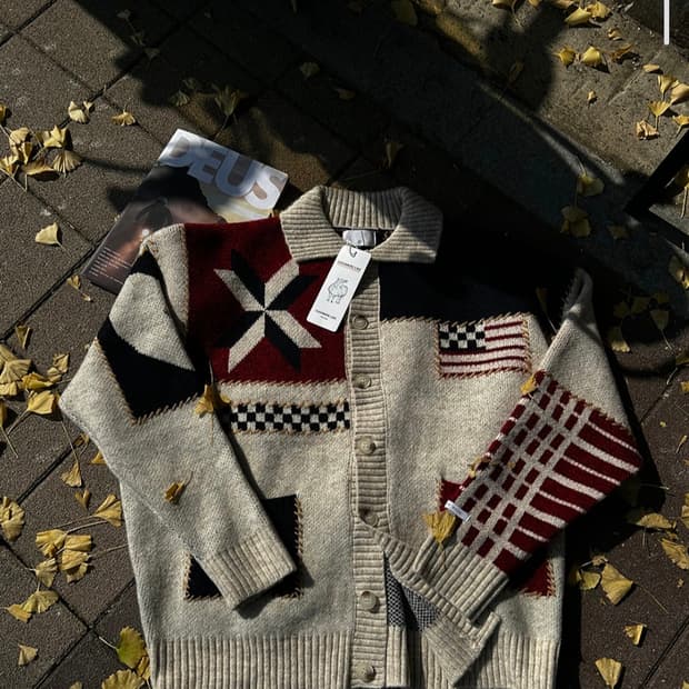 그랜파코어가디건 (프리사이즈)