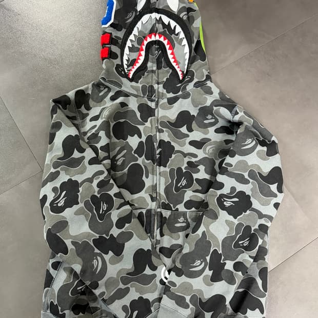 베이프 후드집업 L