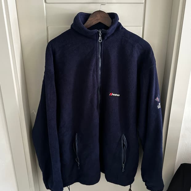 90s BERGHAUS 윈드 레지스턴트 플리스 집업