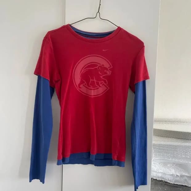 나이키 레이어드 긴팔티셔츠 m