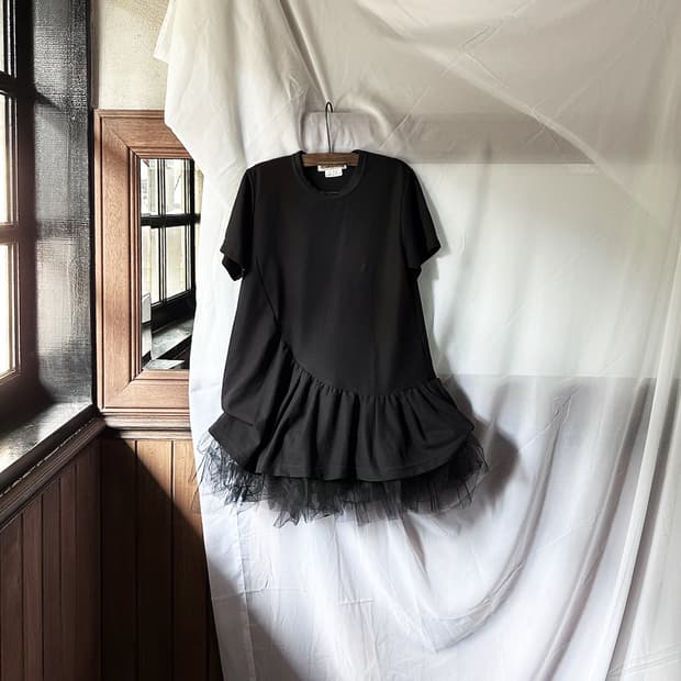 COMME DES GARCONS tulle t-shirt