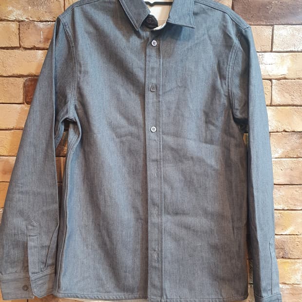 COS 남성 셔츠  회색