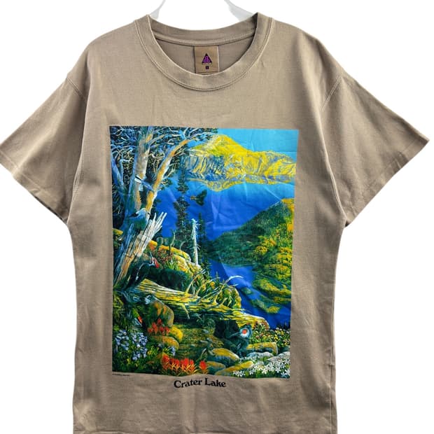 나이키 ACG 크레이터 레이크 프린팅 라운드넥1298