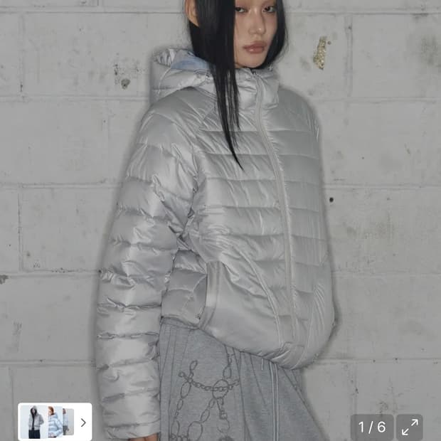 팬시클럽 라이트웨이트 스윙 푸퍼 (LIGHT GRAY) F25ZA001