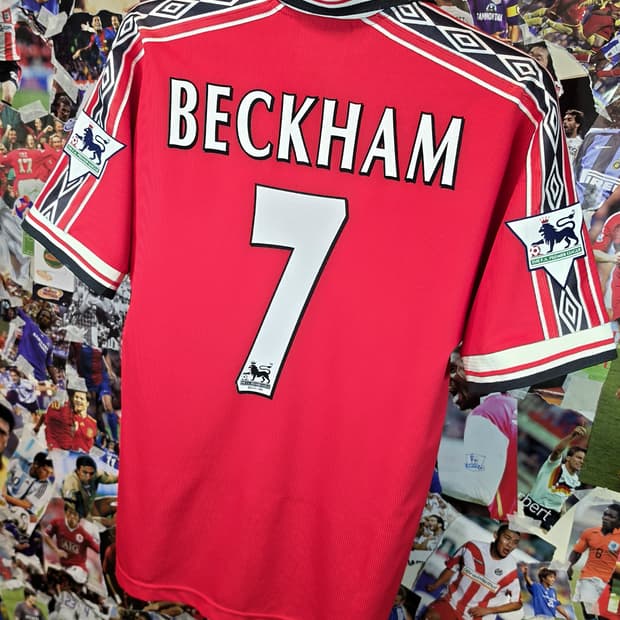 맨유 98-00 베컴 유니폼